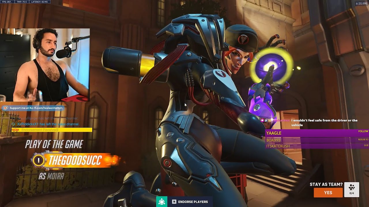 POTG! Вот как Мойра выглядит лучше всего в OW 2 — Тесла Мойра, игровой процесс Overwatch 2, сезон 17