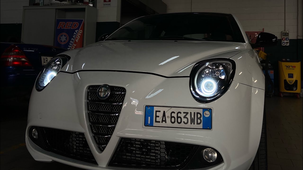 MONTIAMO I NUOVI FARI SULLA MITO QV
