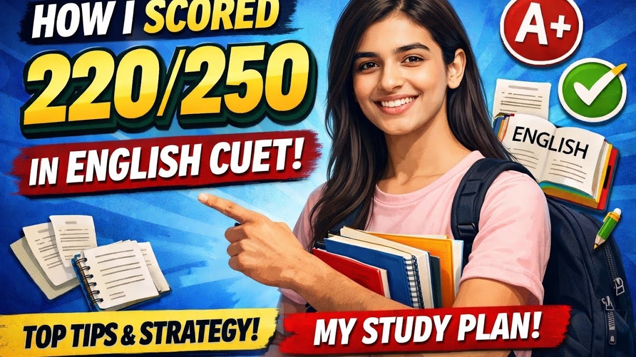 How I Scored 220/250 in CUET English | Complete Strategy, Resources & Mistakes