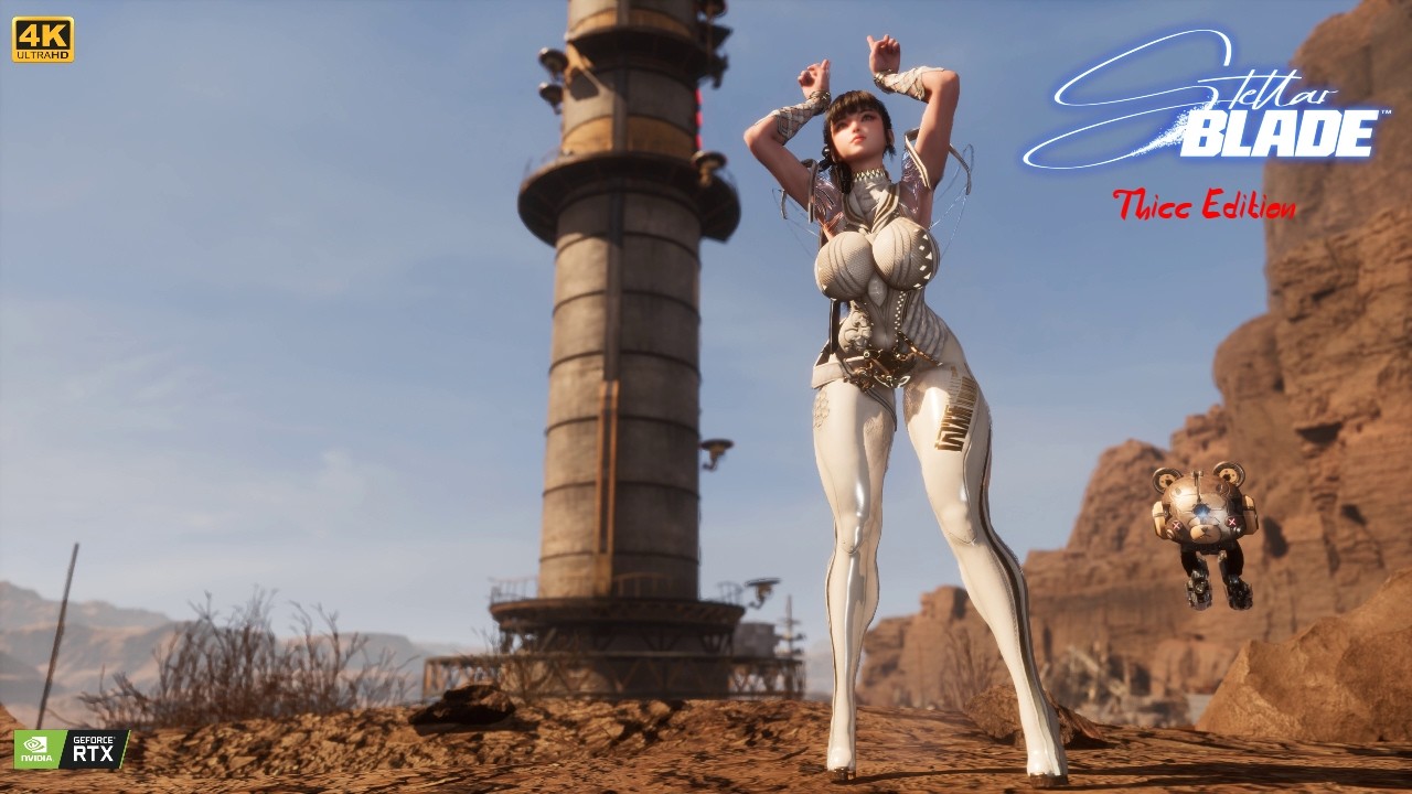 Stellar Blade Thicc: Случайный геймплей, часть 5 [4K]