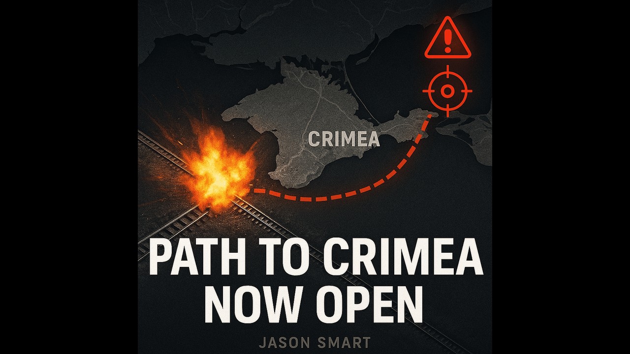 Russia's Crimea Supply Line CUT By Ukraine Strike