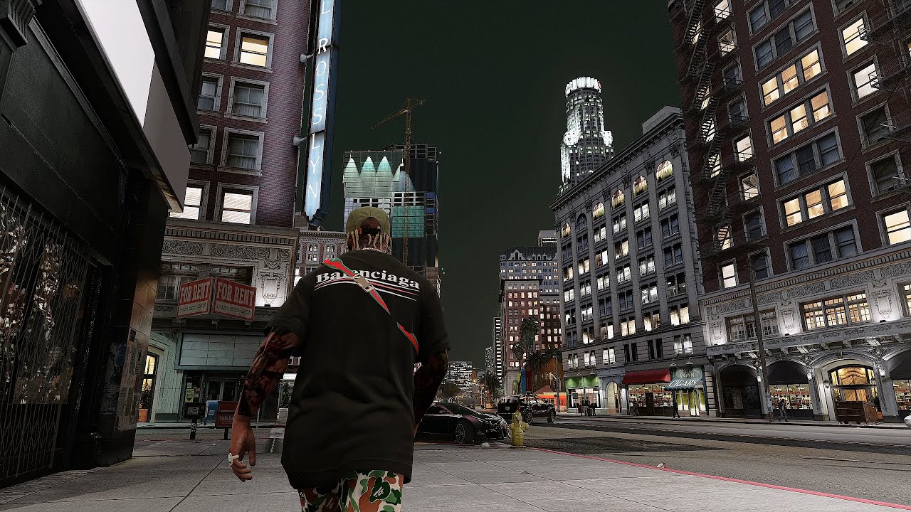 GTA 5 CineRealism + QuantV 3.0 + RTGI 