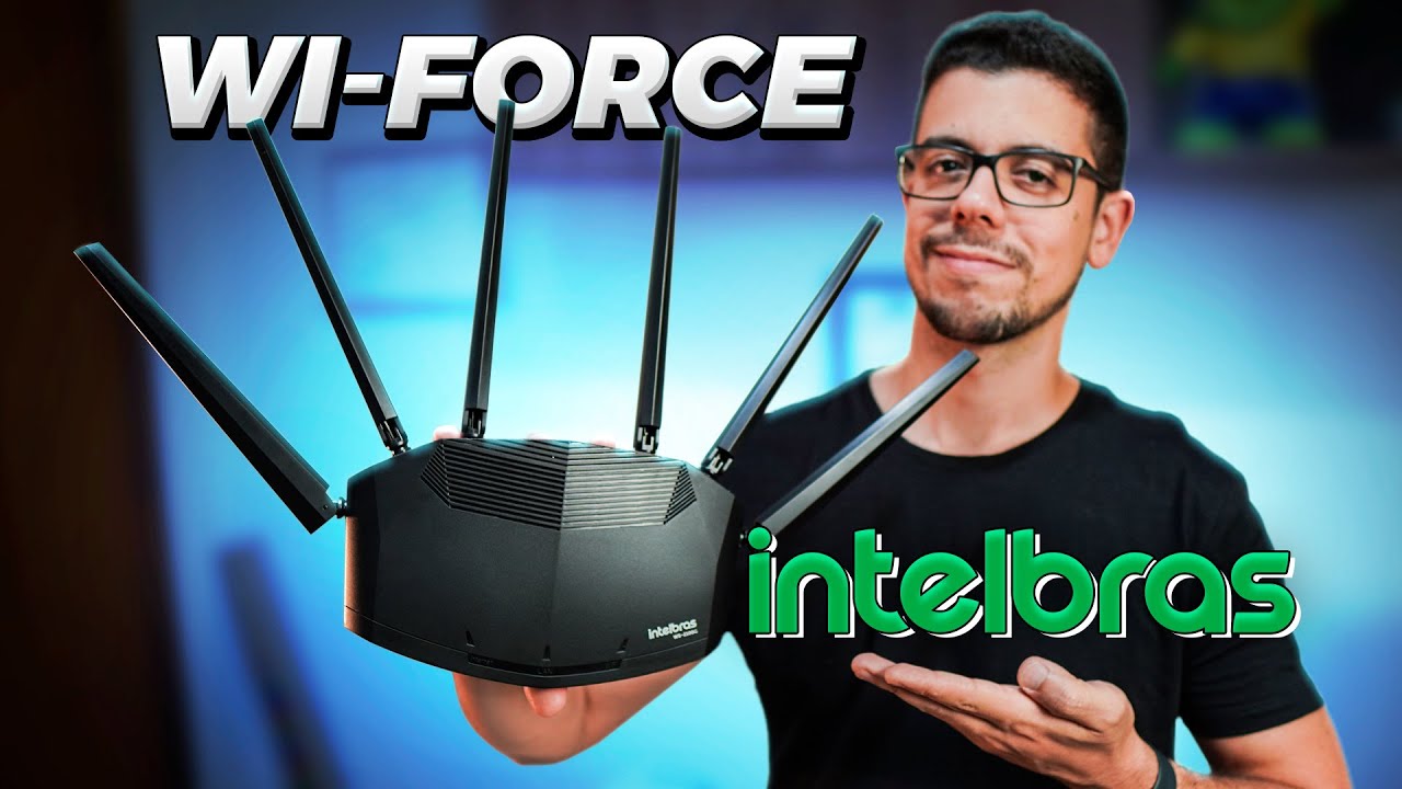 Wi-Force! AQUI ESTÁ O NOVO ROTEADOR INTELBRAS! (W5-2100G)