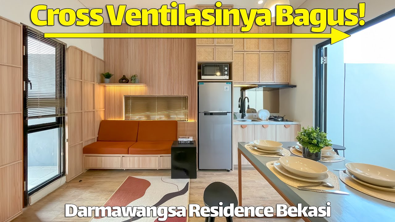 Rumah Minimalis 78m2 Desainnya Cakep! Darmawangsa Residence