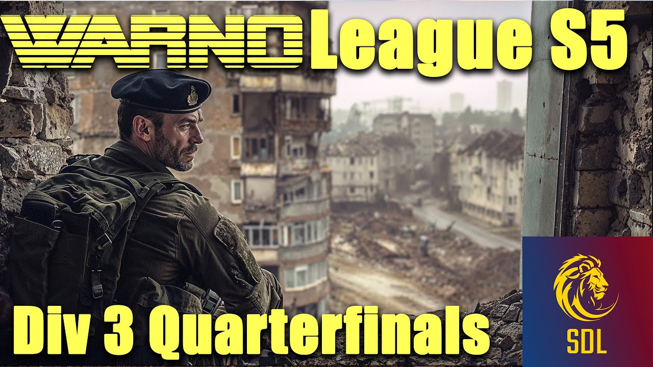 Division 3 Quarterfinals WARNO LEAGUE SEASON 5! Ludie vs Sir Skull / Mike vs Partrician Ricimer