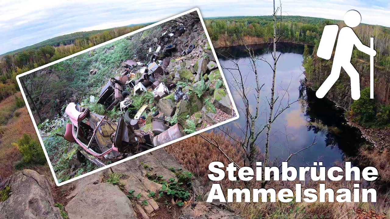 Steinbrüche Ammelshain, Illegaler Schrottplatz, Lost Place | Wandern in Sachsen