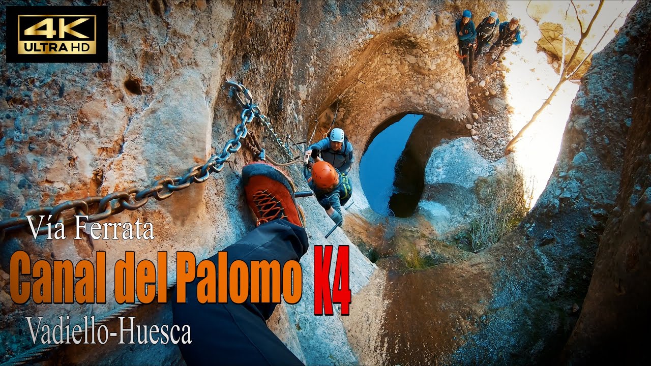 V&iacute;a Ferrata Canal del Palomo K4