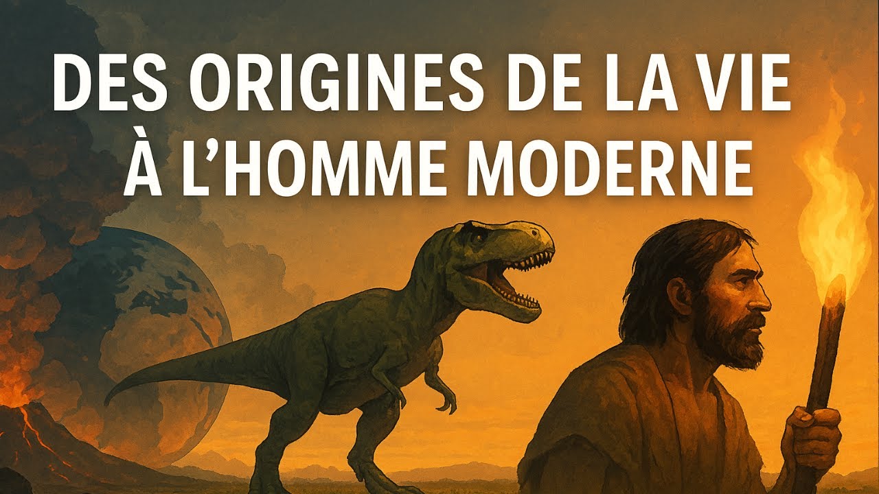 L'&Eacute;pop&eacute;e de la Vie : Des Origines &agrave; l'Homme Moderne