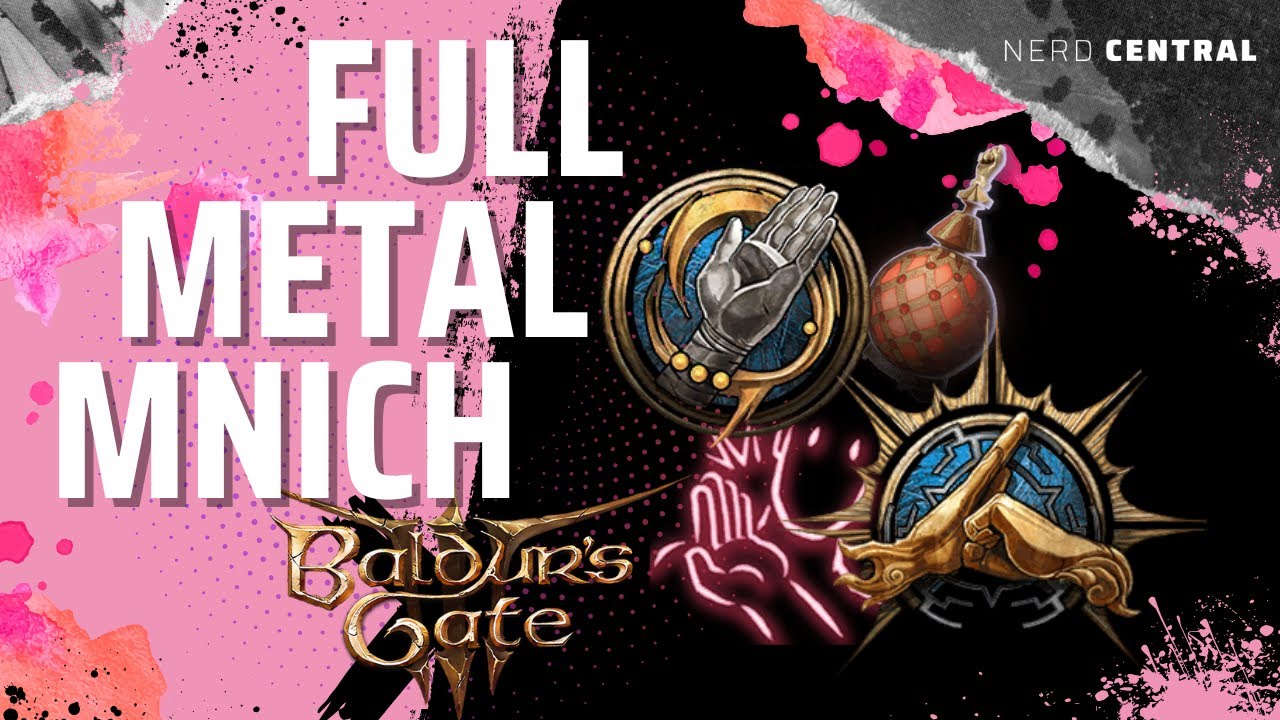 METALOWY MNICH czyli klasa, która popsuła grę. BUILD - BALDUR’S GATE 3 | PORADNIK
