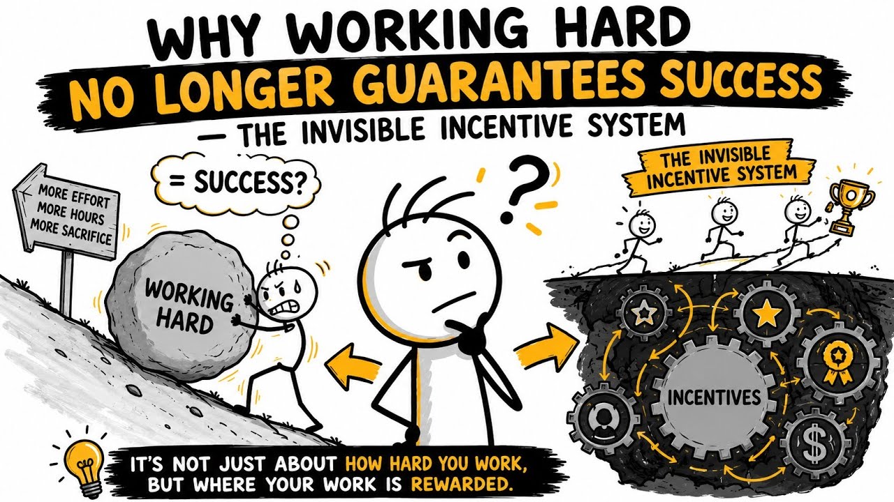 Why Working Hard No Longer Guarantees Success &mdash; The Invisible Incentive System