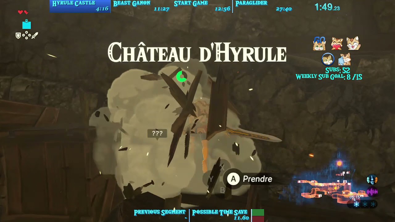 hyrule castle segment in 3:43