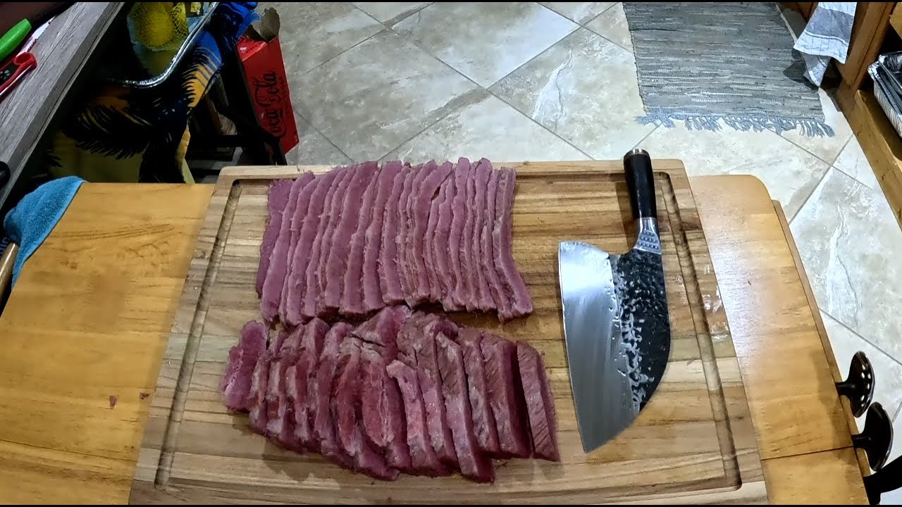Corned Beef Making To Bring In The New Year