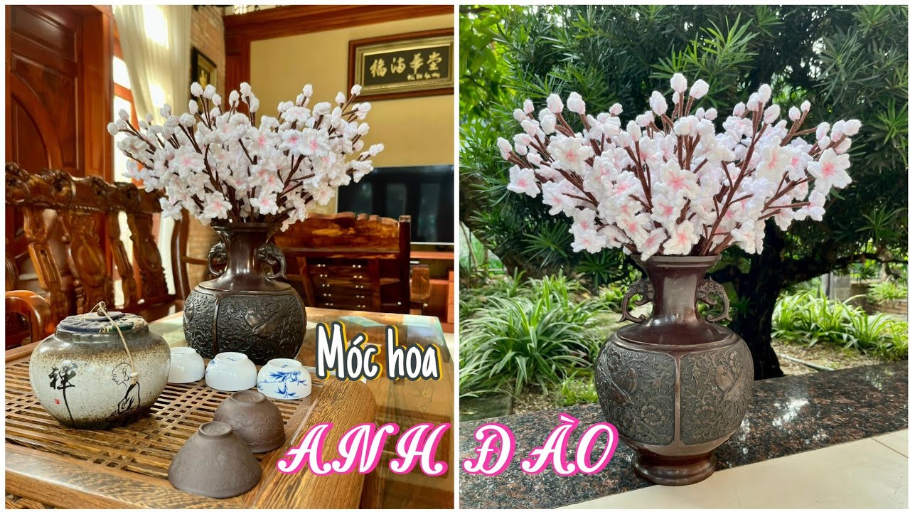 #164 Crochet Sakura Flower🌸Hướng Dẫn Móc Hoa Anh Đào | Dương Liễu Handmade