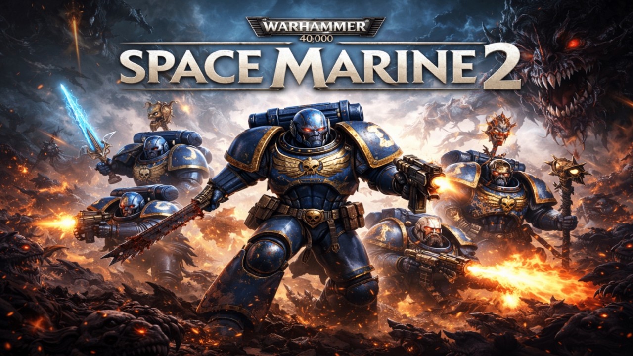 Прохождение - Warhammer 40 000: Space Marine 2  ( часть 1 )