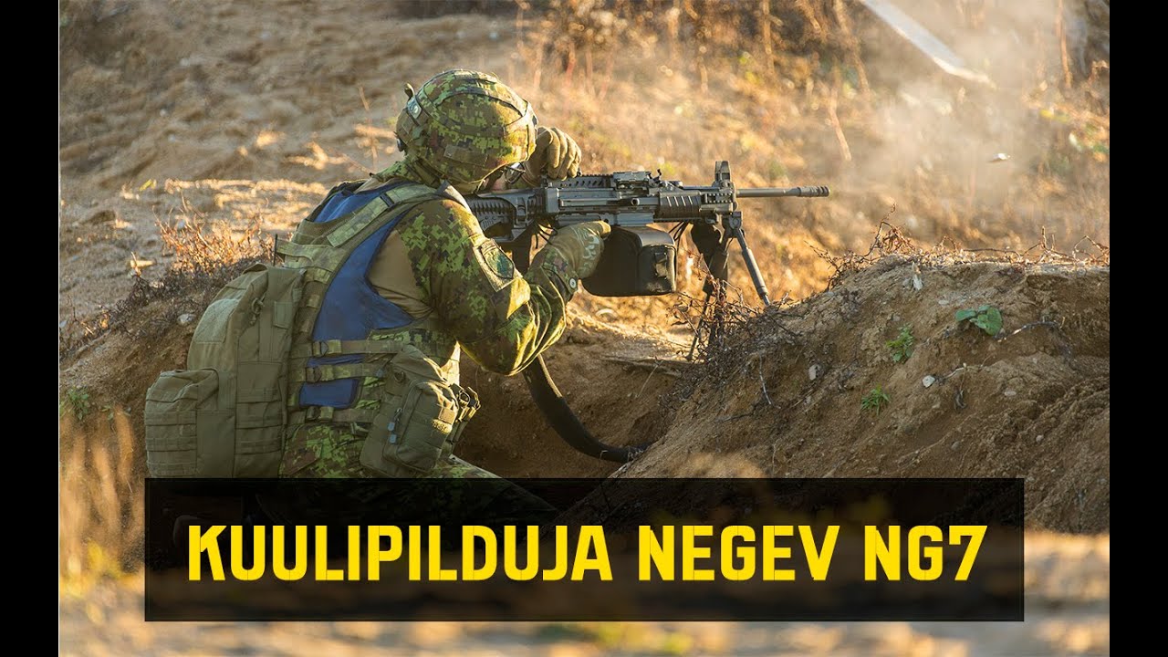 Sõjaraud - Kuulipilduja Negev NG7