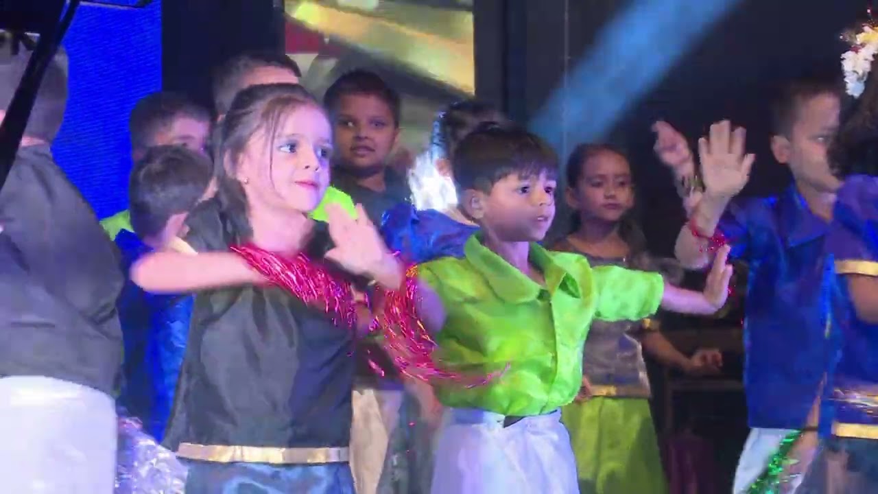 Nacho Nacho Dance Performance by Sr Kg C Class of Myron School