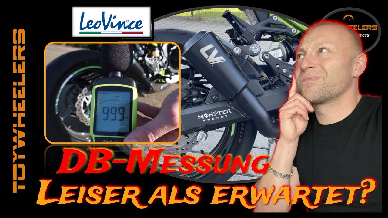 LeoVince LV10 FULL BLACK - dB-Messung nach 50km & Fakten, Sound Z900 | exhaust sound | MLP #36