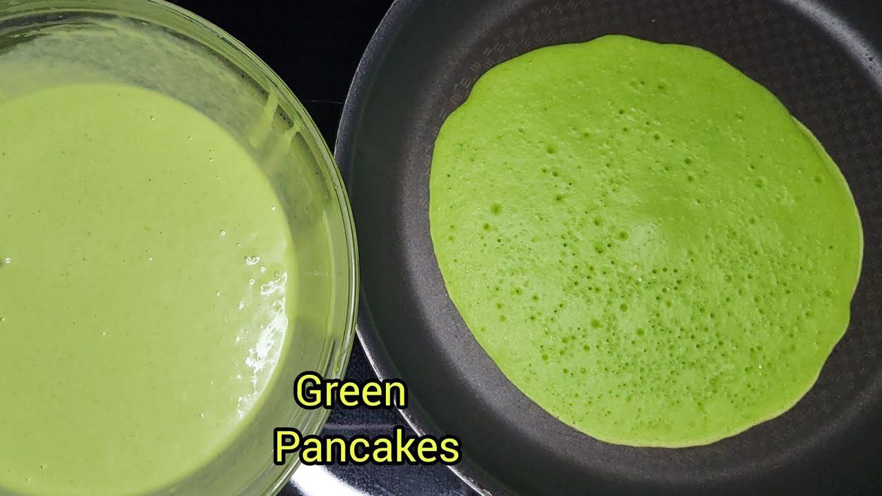 Green Spinach Pancakes | Healthy recipe #basictipsandtricks