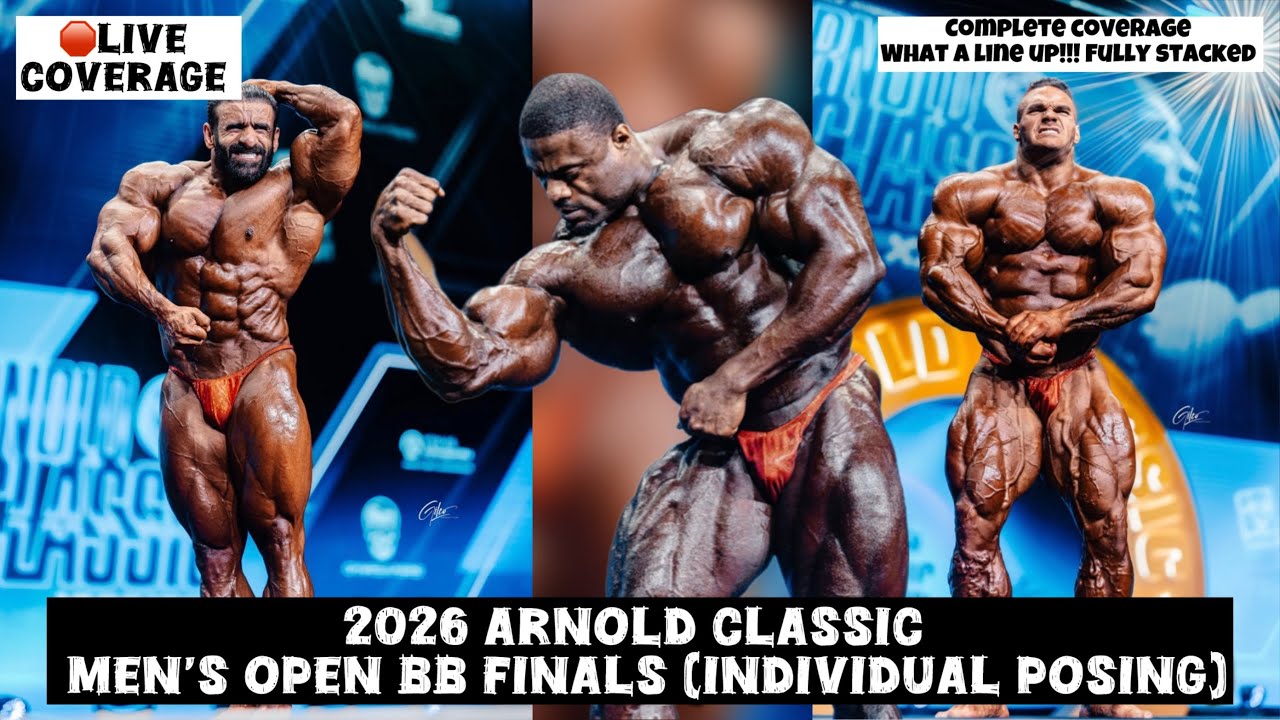 Объявления о соревнованиях по бодибилдингу в открытой категории Arnold Classic 2026 🛑 Прямая тран...
