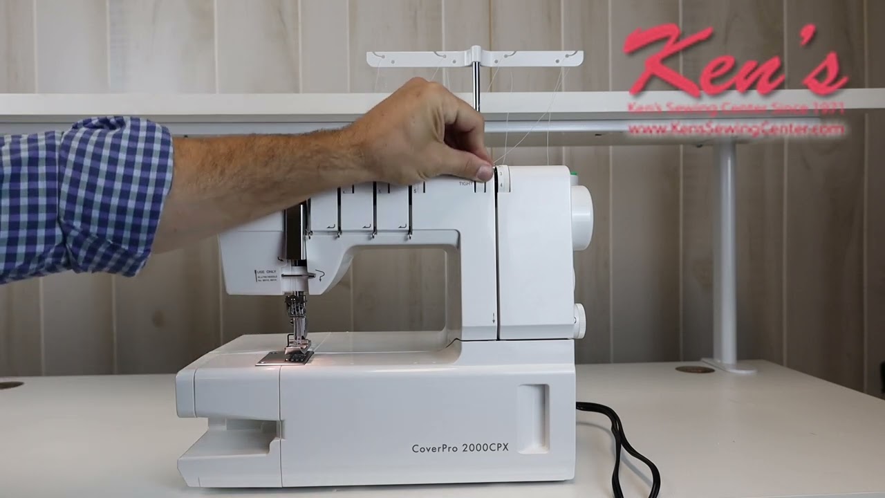 Janome Coverpro 2000cpx Coverstitch Only Machine Overview