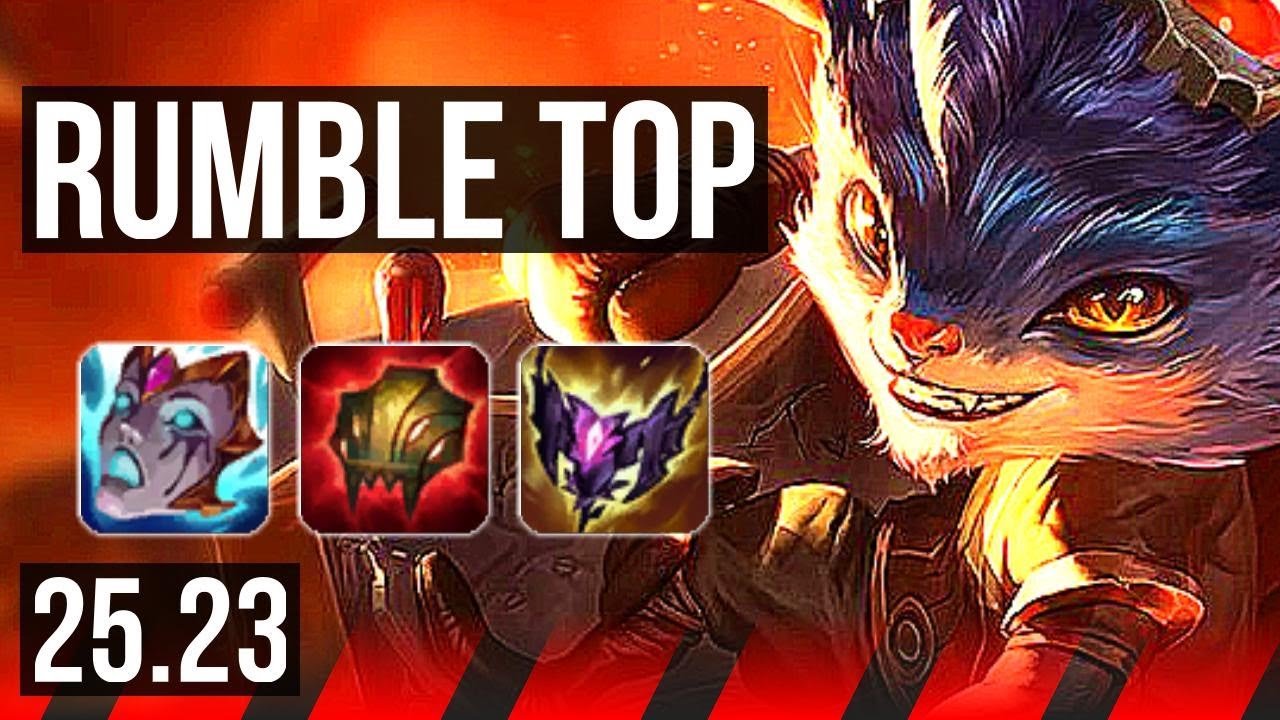 RUMBLE vs MORDEKAISER (TOP) | 12/1/3, 7 solo kills, Legendary | KR Master | 25.23