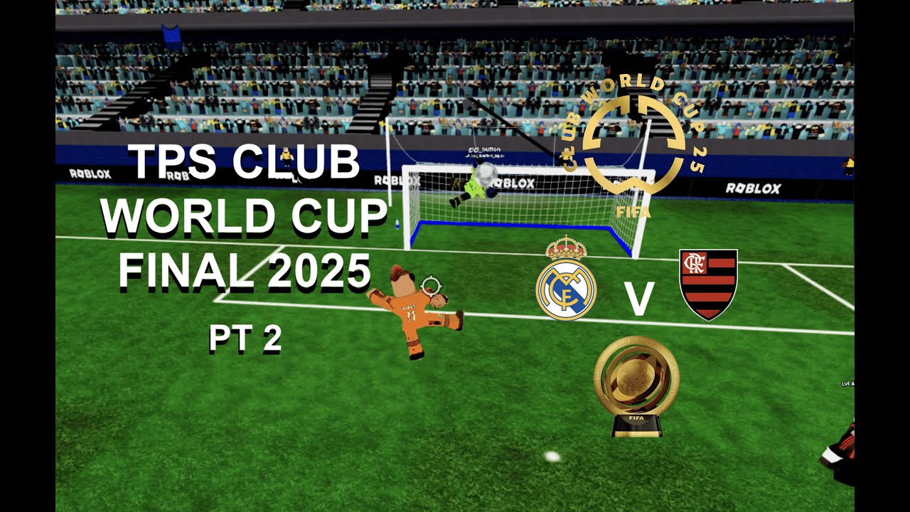 SERGIO RAMOS in TPS CLUB WORLD CUP FINAL 2025 | Roblox pro gameplay | Pt 2