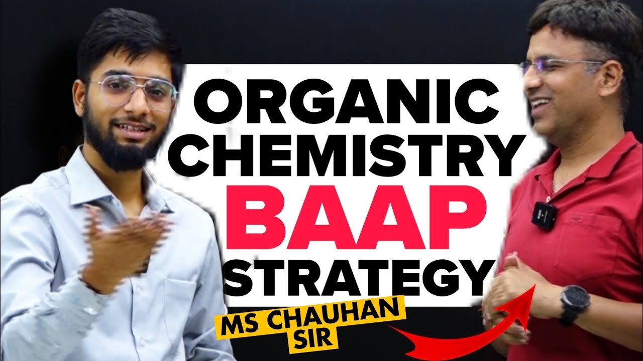 JEE Mains 2026 : Complete organic chemistry in 21 days ft. MS Chauhan sir‼️