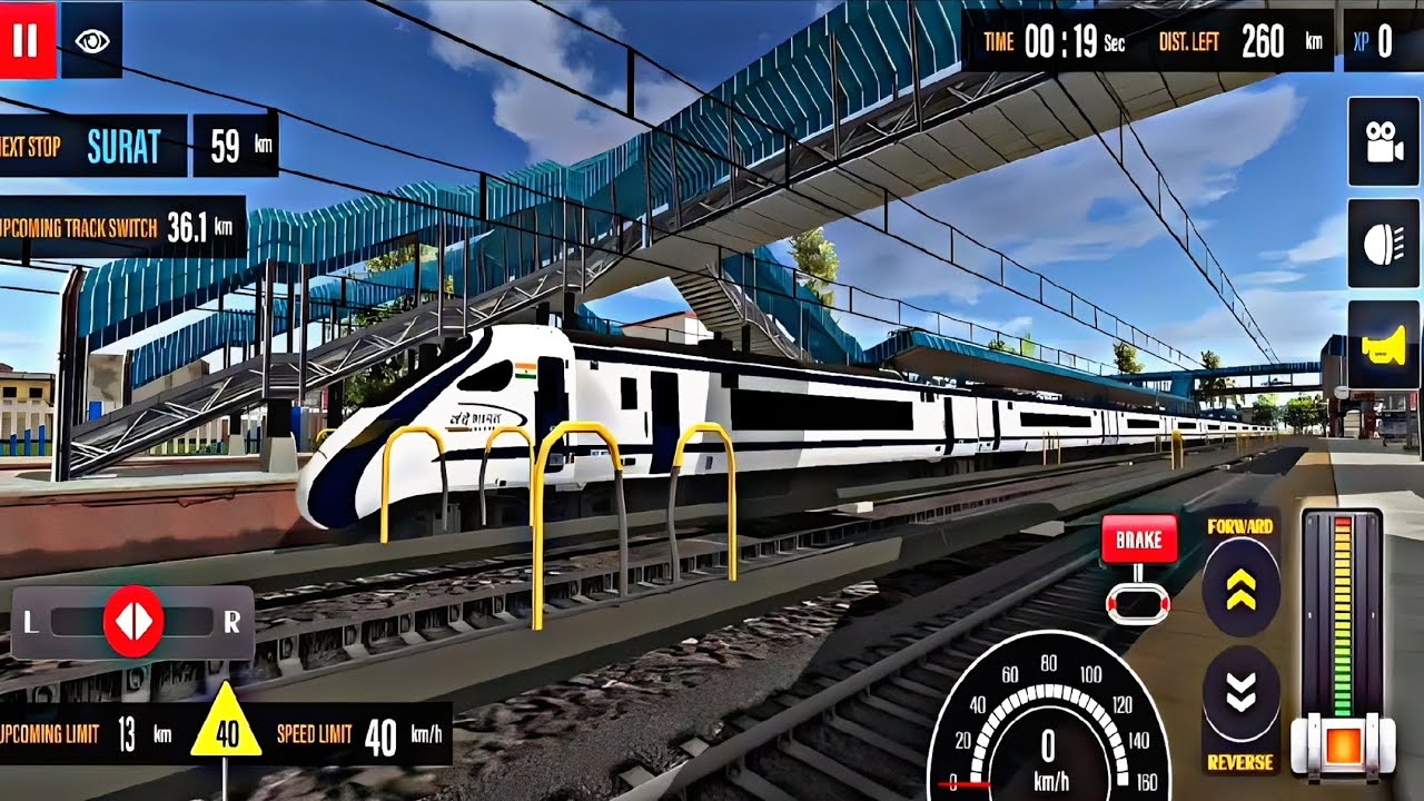 20902 / AHEMDABAD TO MUMBAI VANDE BHARAT EXPRESS RUNNING | IN TRAIN SIMULATOR ANDROID GAMEPLAY |