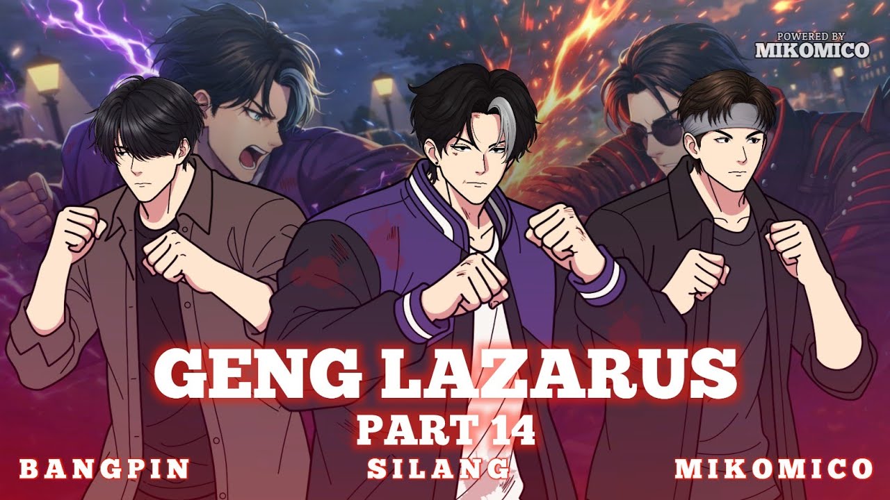 GENG LAZARUS PART 14 (SILANG)FT @bgpinnn @MIKOMICO - DRAMA ANIMASI SEKOLAH