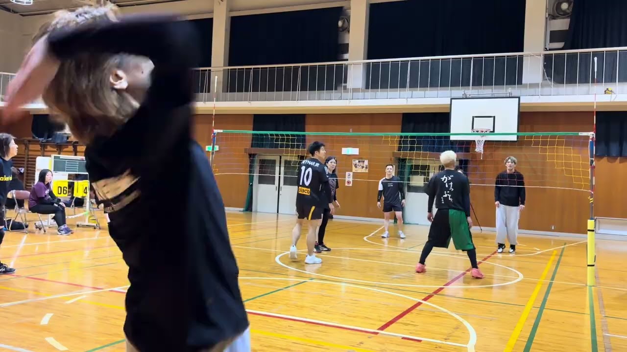 2026/2/27 香川県高松市  ソフトバレー練習  第8セット