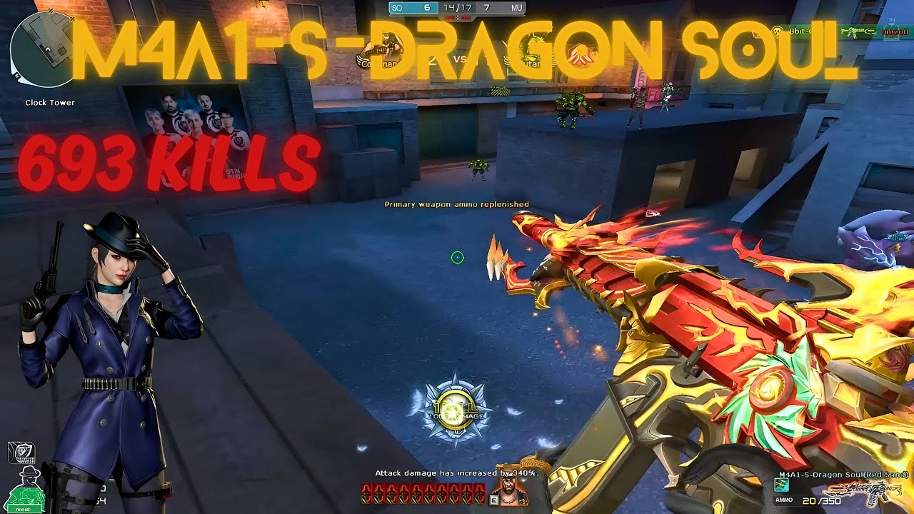Crossfire West, 693 KILLS M4A1-S-Dragon Soul Final - Rooftops (HMX)