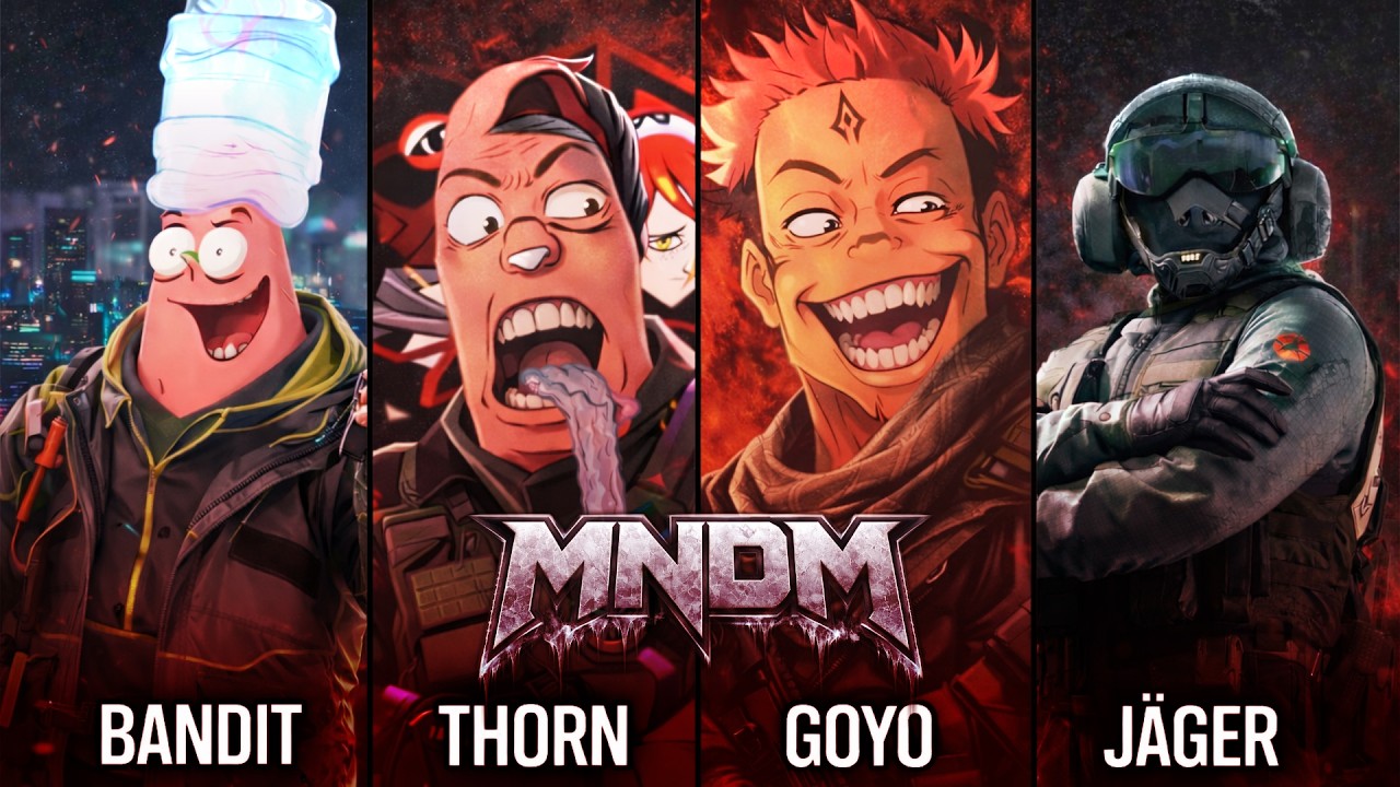 MNDM: 4 idiots on siege