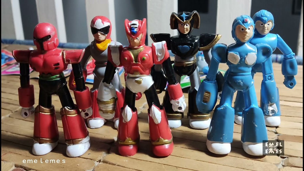 Mainan Jadul Action Figure Megaman Rockman