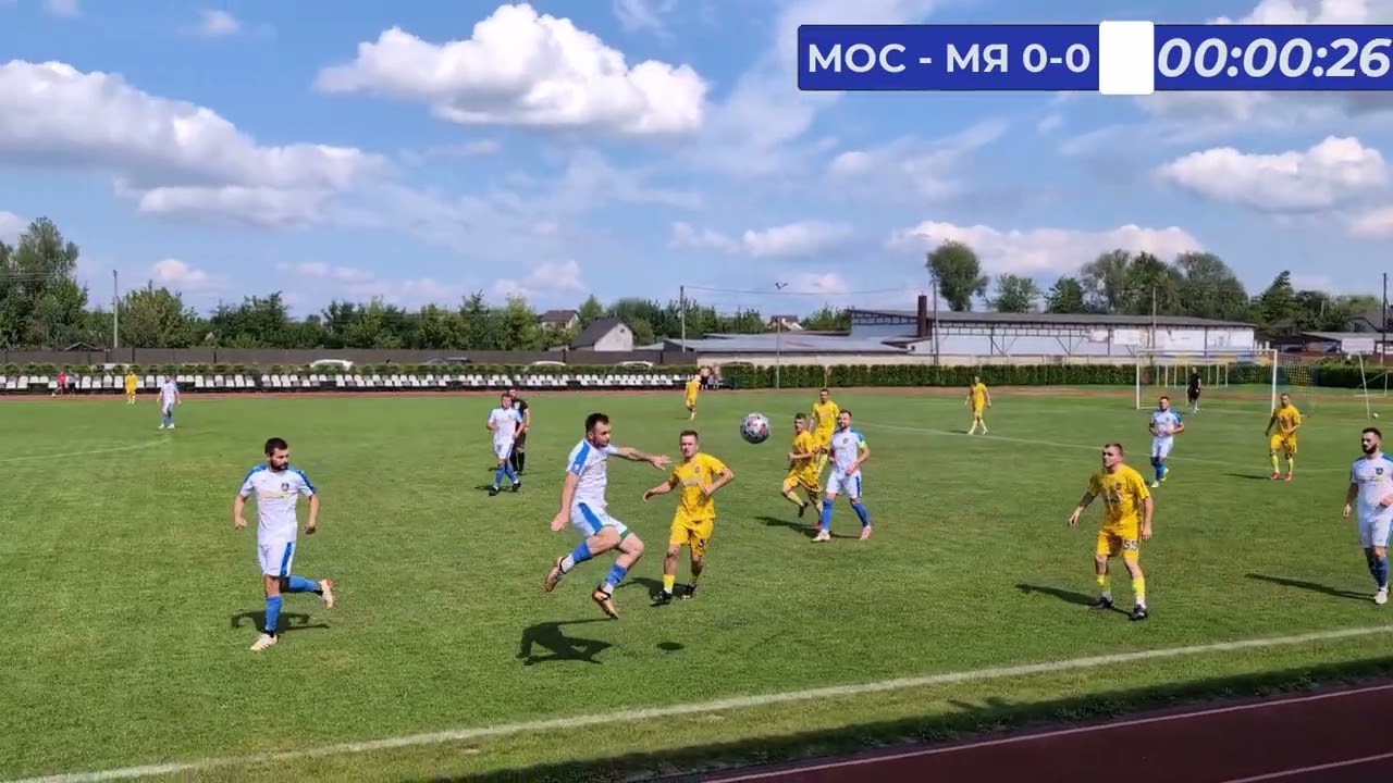 17.08.2025. 2 ліга. 13 тур. ФК «Мостиська-2» – СФК «Муроване/Ямпіль» 2:1