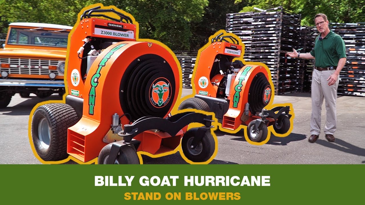 Fall Open House - Billy Goat Hurricane Stand On Blowers