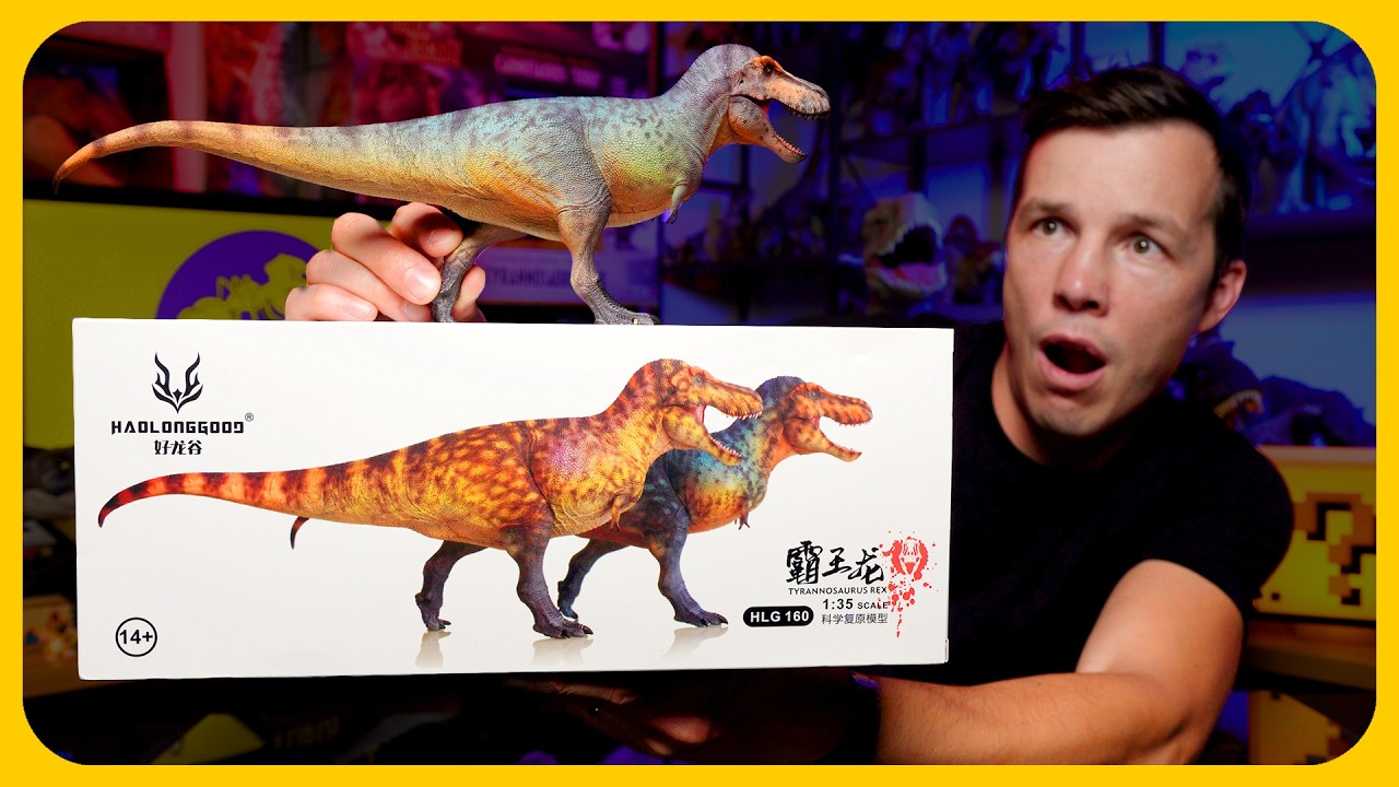 ИДЕАЛЬНЫЙ ТИРАННОЗАВР РЕКС | Распаковка и обзор фигурки T Rex 2026 от Haolonggood
