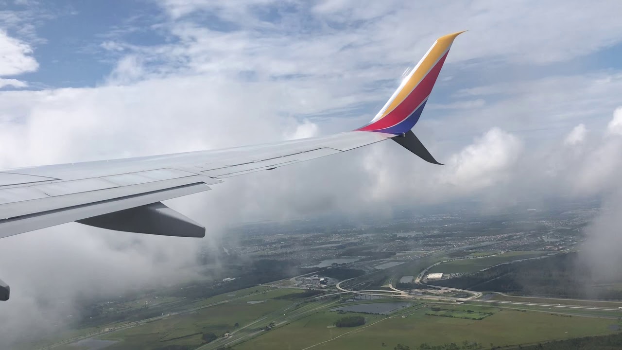 Takeoff from Orlando September 2020