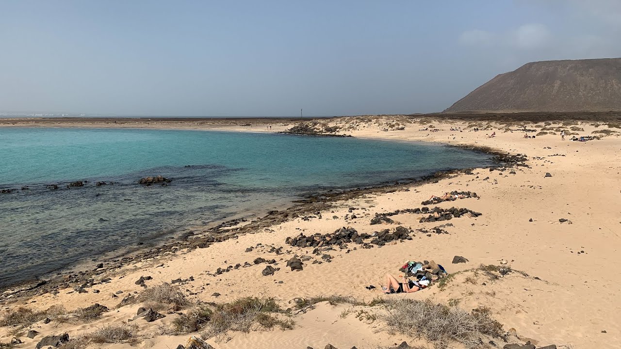 Lobos Island (Isla de Lobos) in Fuerteventura near Corralejo on the Canary Islands