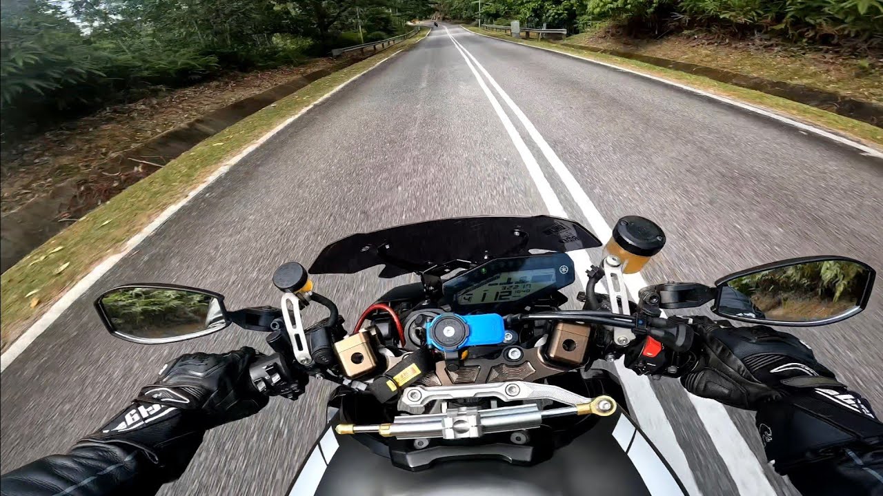 FIRST TIME GOING BTIC FT. MT09 V2 | AKRAPOVIC UTURN FULL SYSTEM RAW SOUND