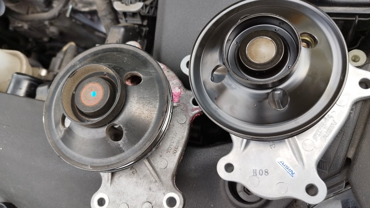 Lexus Hybrid water pump replacement / înlocuire pompa de apa