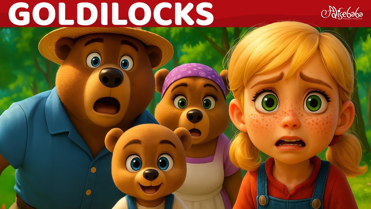 Goldilocks and The Three Bears 🐻 | 3D 4K | Bedtime Story for Kids | Fairy Tales