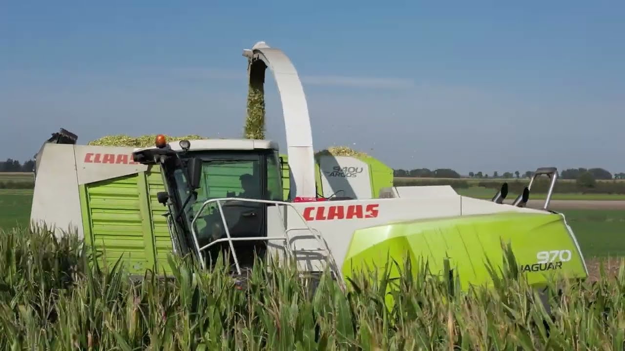Usługi Rolnicze Top Farm ! Zbiór kukurydzy i traw.