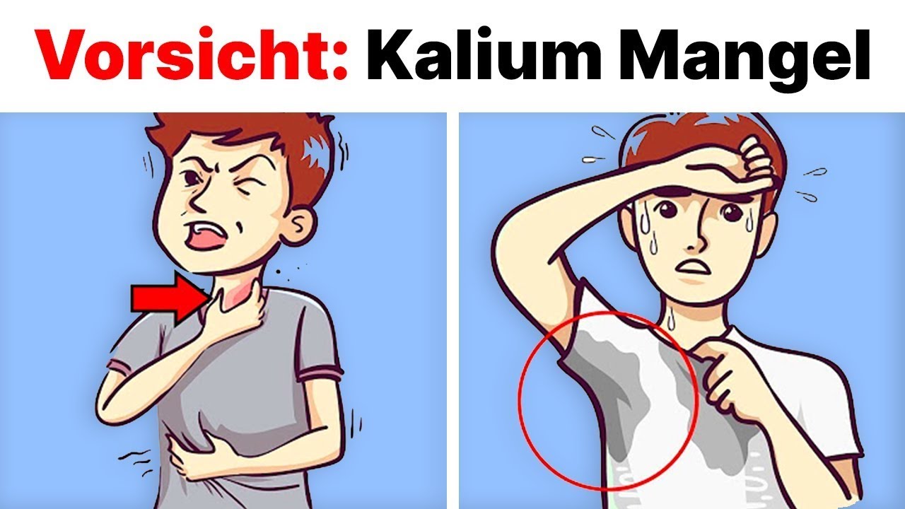 Alarmstufe Rot: 3 akute Anzeichen eines kritischen Kalium-Mangels!
