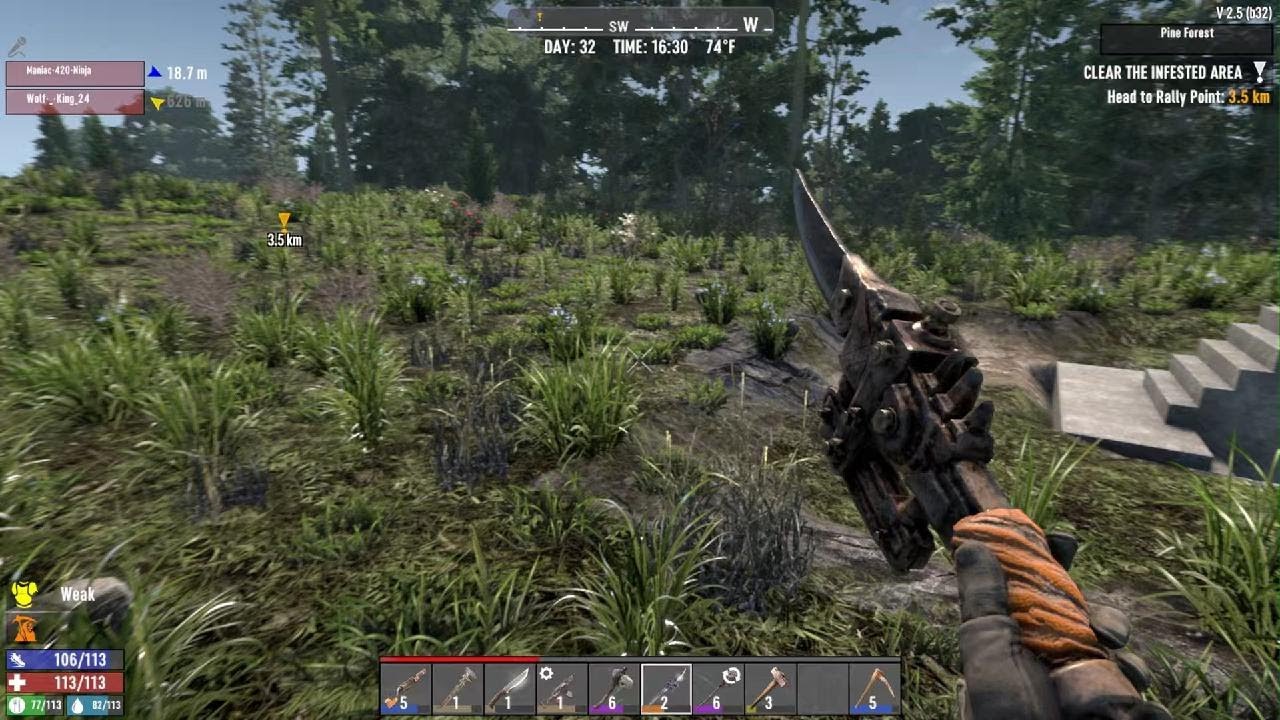 And that's why you dont play with dynamite! | 7 Days To Die - Console Edition