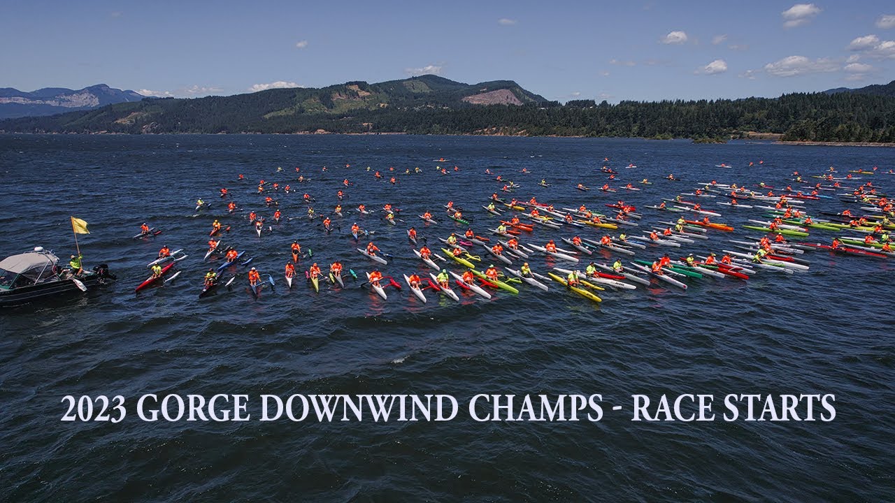 2023 Gorge Downwind Champs Race Starts