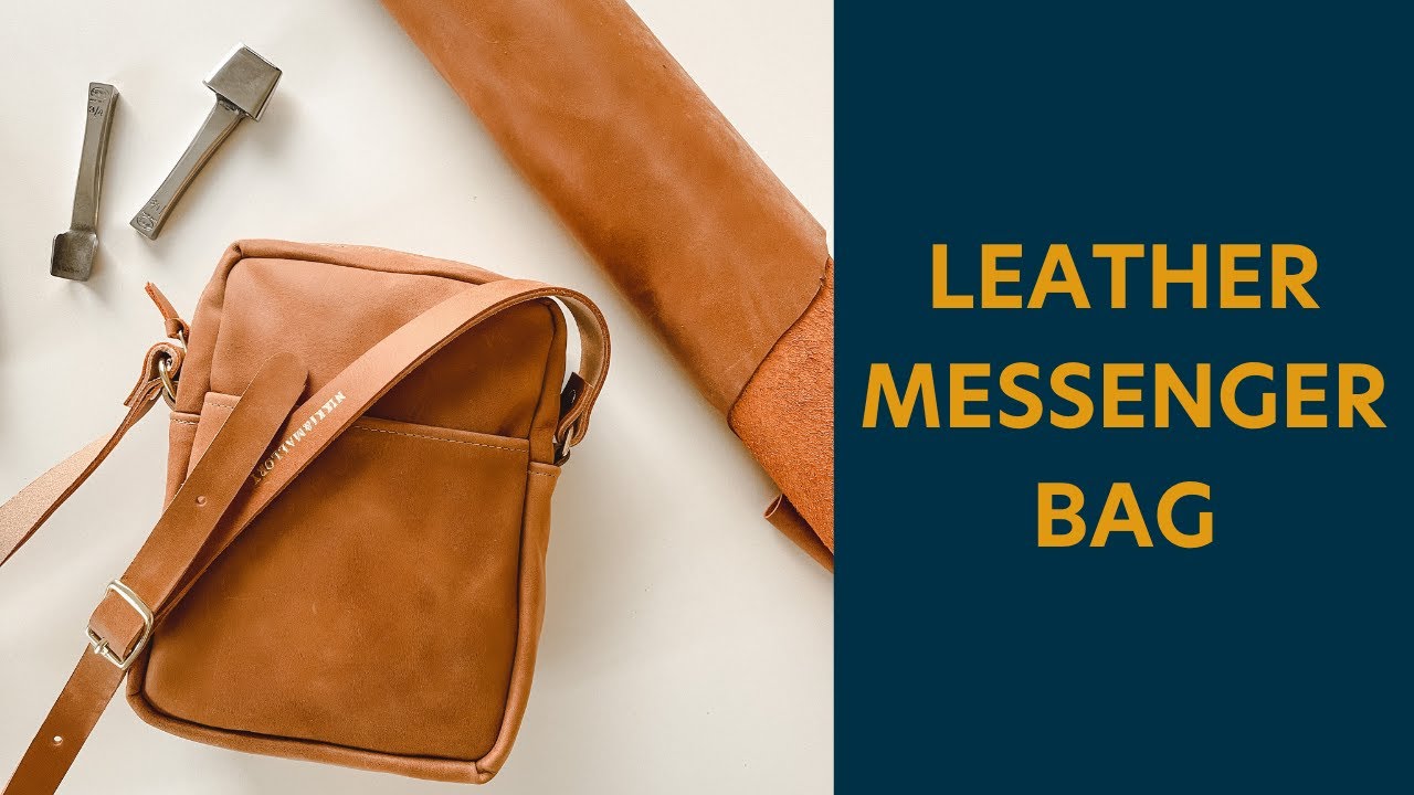 Leather Messenger Bag