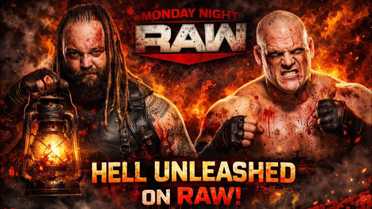 HELL UNLEASHED ON RAW! || Bray Wyatt vs Kane