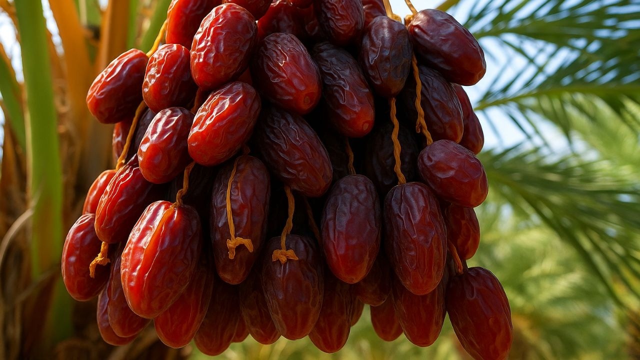 Palmera Datilera del R&iacute;o Jord&aacute;n 🌴 &iquest;C&oacute;mo se cosechan millones de d&aacute;tiles? &ndash; Todo el proceso