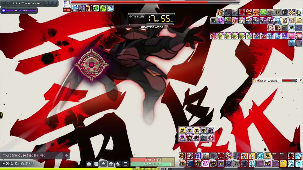 GMS Kronos Shadower Extreme Black Mage Solo
