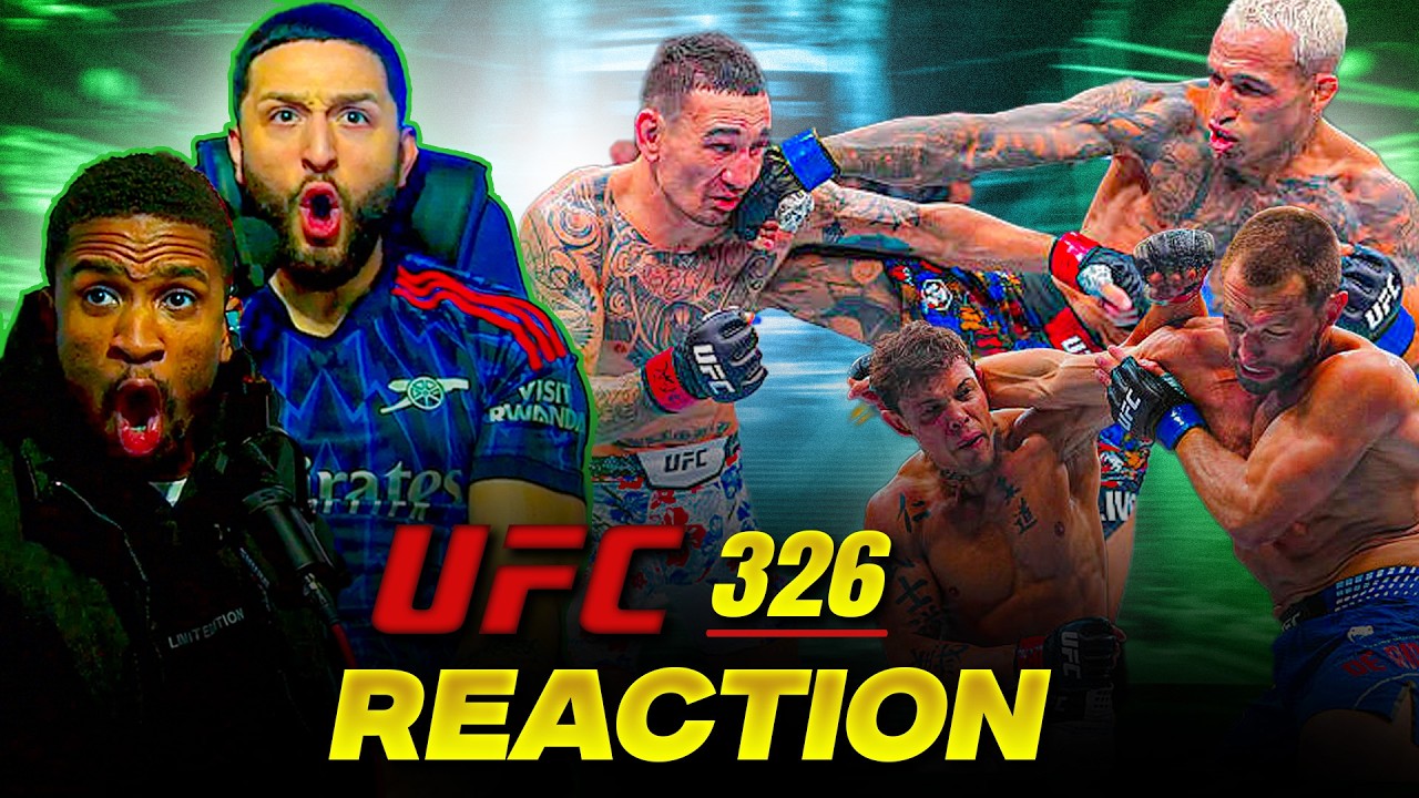 UFC 326 REACTION! OLIVEIRA RAGDOLLS HOLLOWAY!